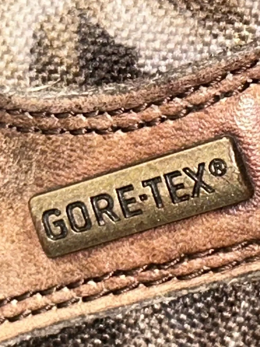 Danner GORE-TEX Men' Brown Camo  Waterproof Hunting Boots Full Grain Leather 9.5